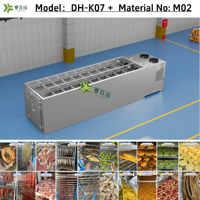 Energy Efficient Dehydrator - Commercial Heat Pump System for Pet Food